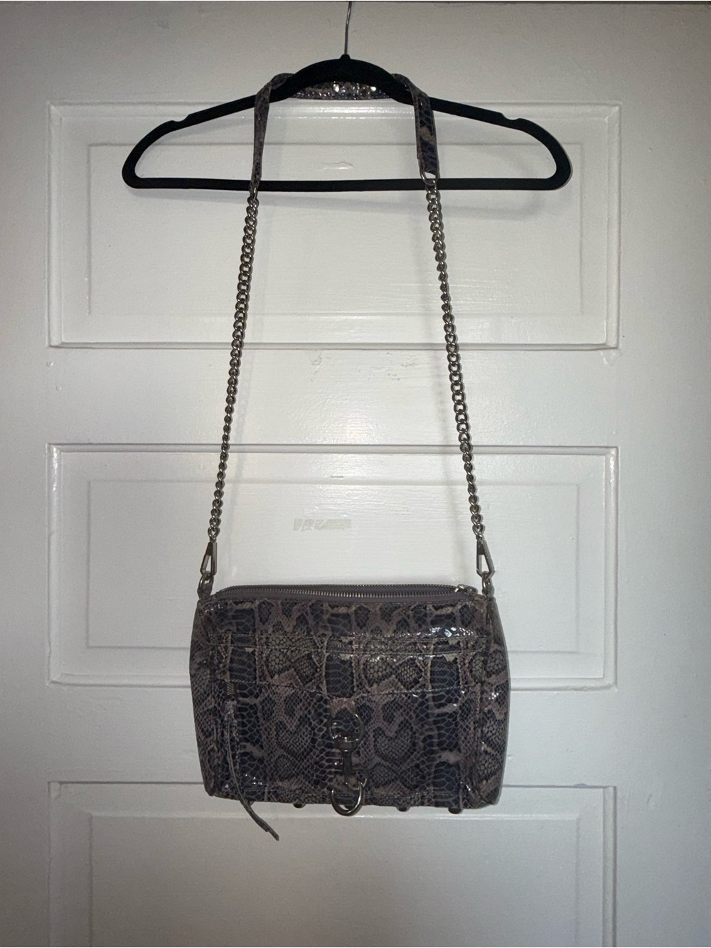 Rebecca Minkoff - Python Snake-Print Crossbody Bag